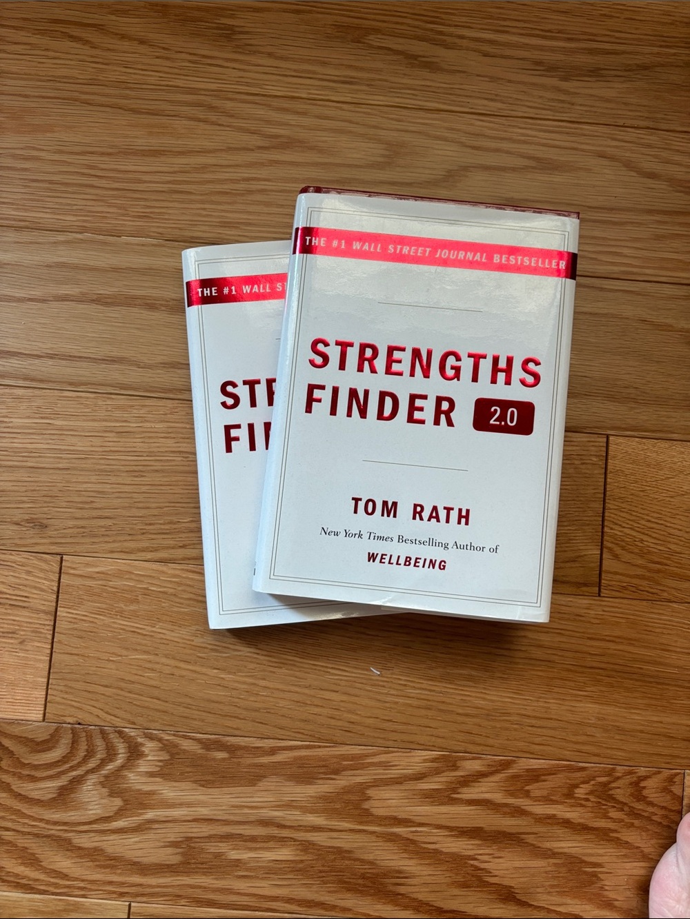 StrengthsFinder 2.0 by Tom Rath - White and Red Paperback